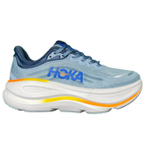HOKA Bondi 9 Trainers / Shoe Blue / White / Yellow / Orange